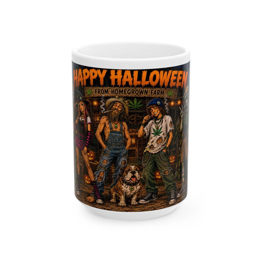 Homegrown Halloween Party Coffee Mug (15oz)