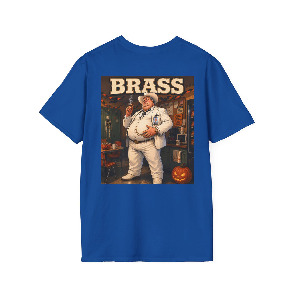 Brass Boss Hogg Vintage Halloween - Mall Security Graphic T-Shirt