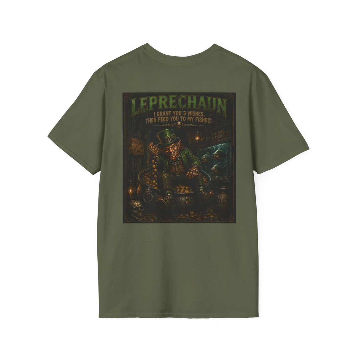 Leprechaun Myth & Monster T-Shirt Halloween Shirt