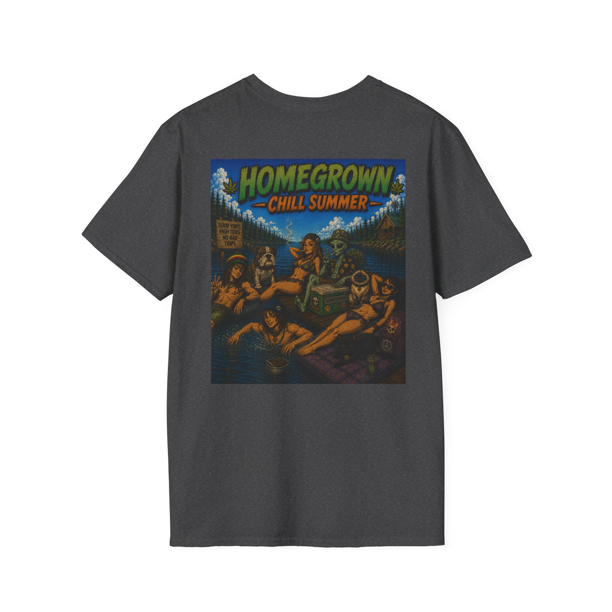 Chill Summer-Graphic T Shirt Homegrown