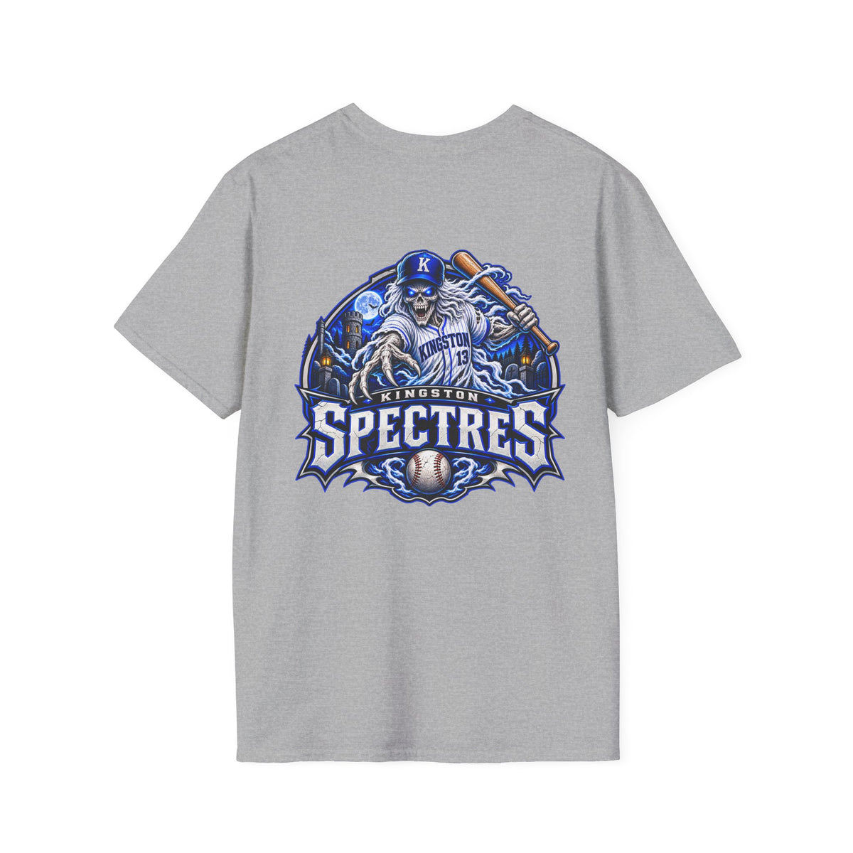 Kingston Spectres Baseball T-Shirt - Hard Time Jerseys Baseball
