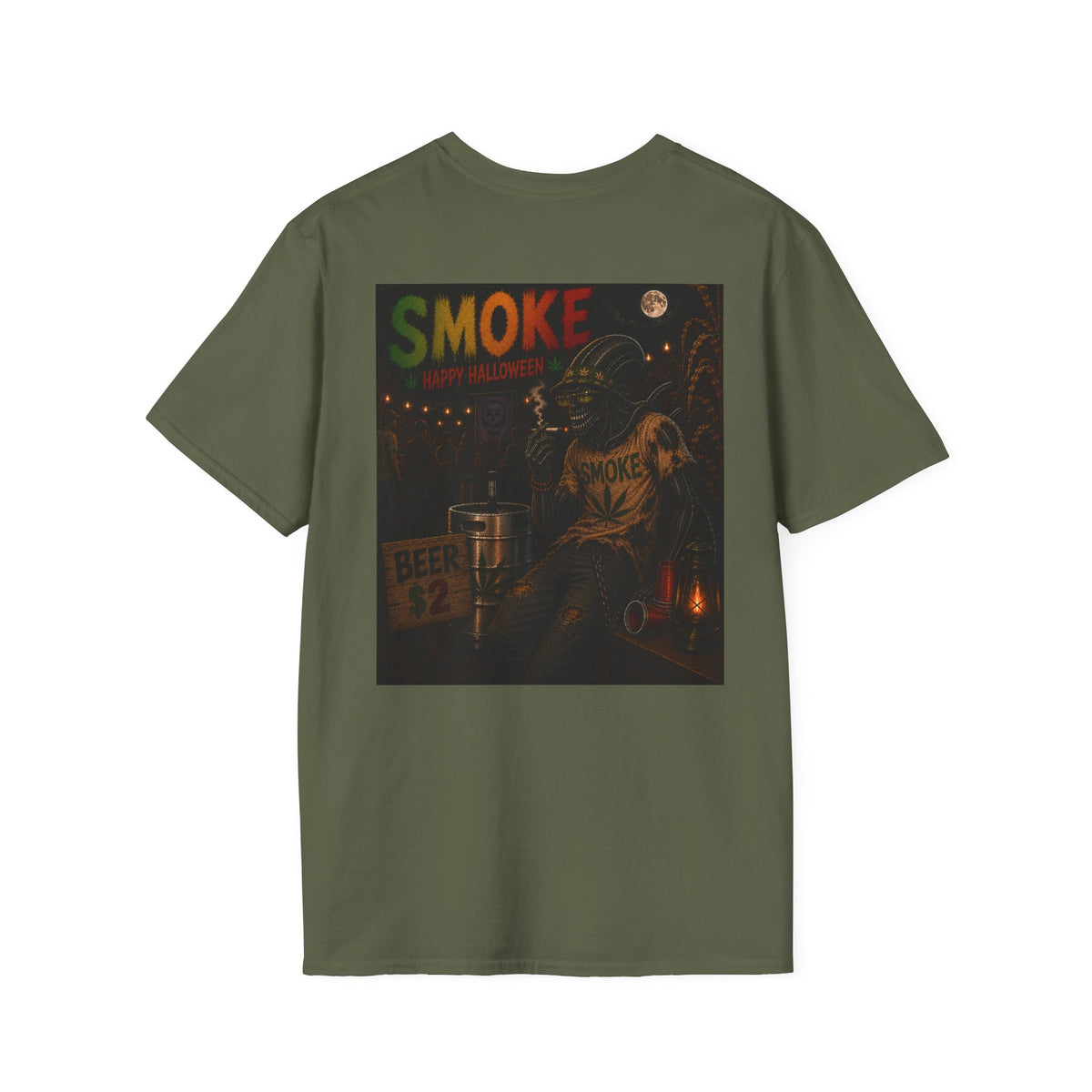Smoke Xenomorph Vintage Homegrown T-Shirt — Homegrown gaphic T Shirt