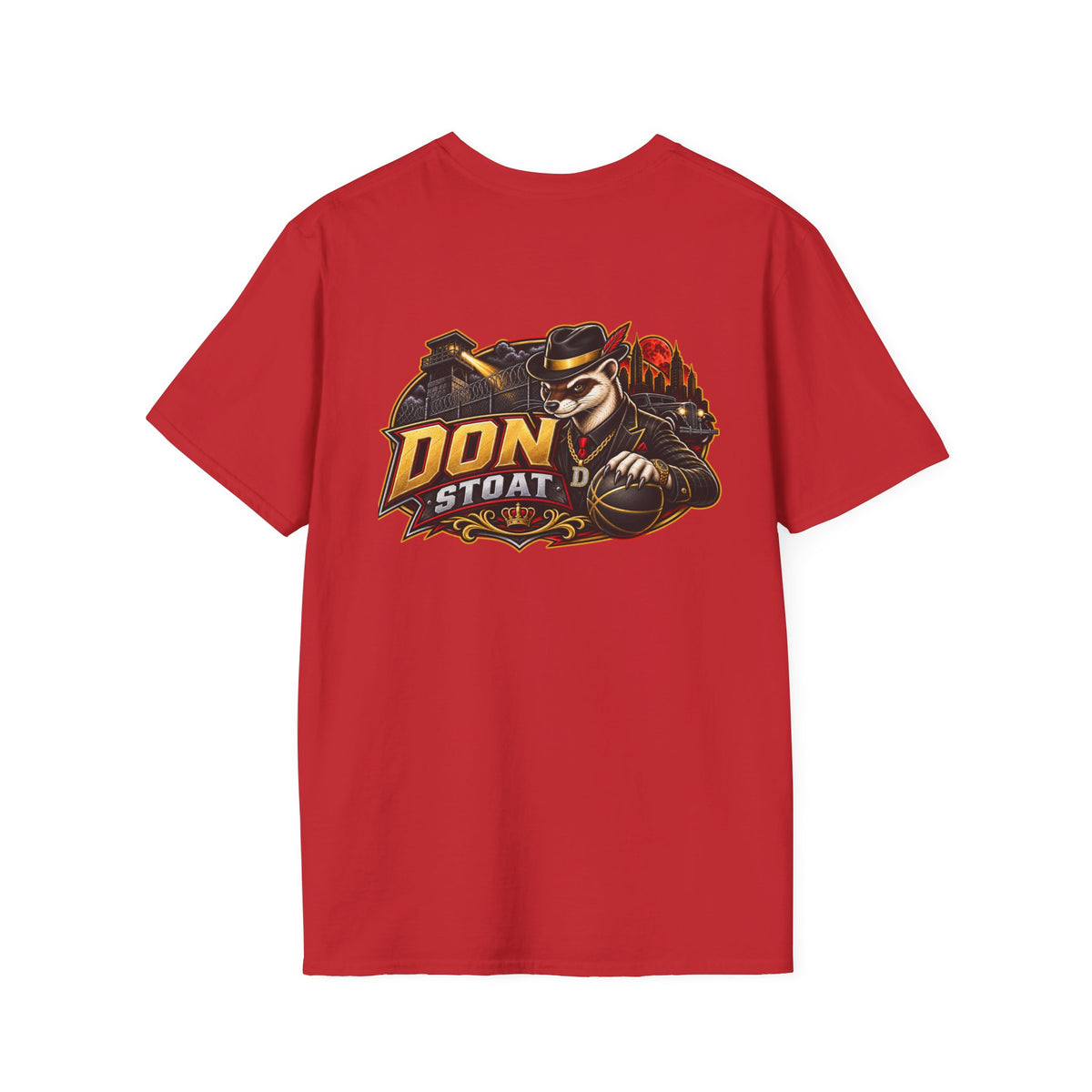 Don Stout Basketball Graphic T-Shirt-retro basketball tee-vintage basketball shirt-basketball graphic t-shirt-hard time jerseys
