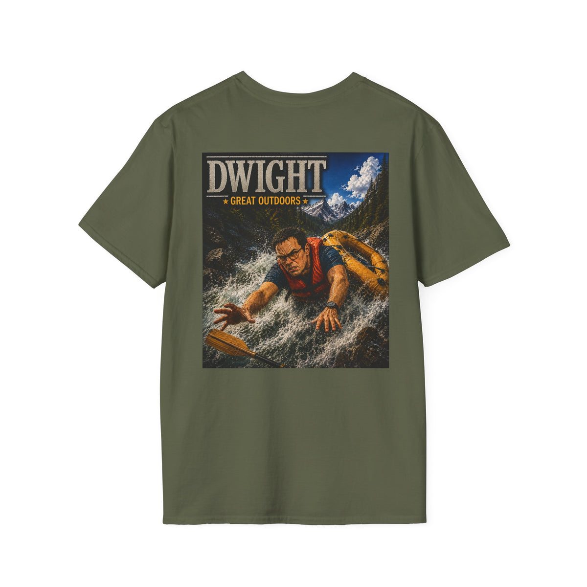 Dwight Great Outdoors - Graphic T-Shirt Mall Security