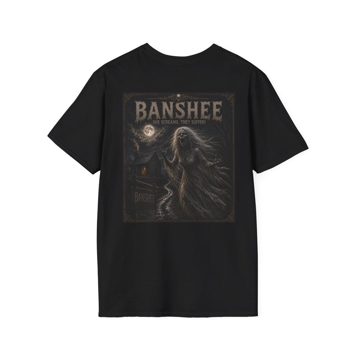 Banshee Myth Monster T‑Shirt Halloween Tee Myths and Monster