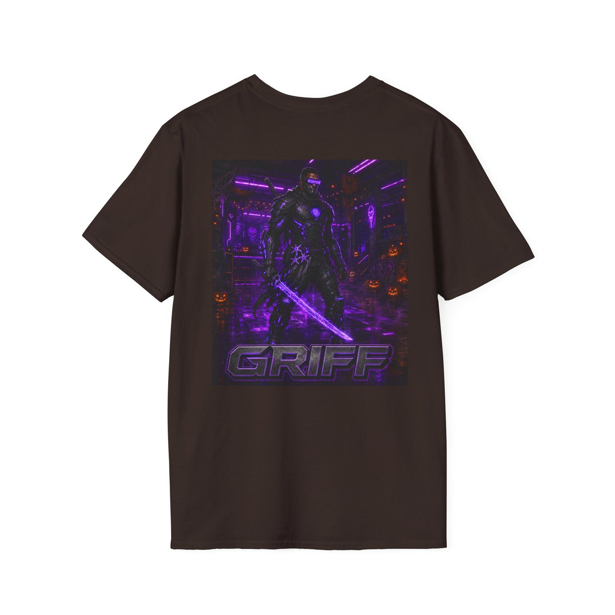 Griff Cyber Ninja Vintage Halloween T Shirt - Tek Warz T Shirt