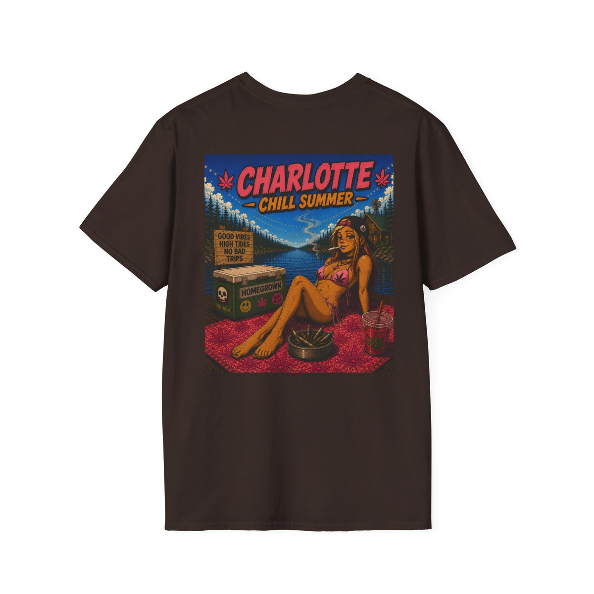 Charlotte Chill Summer - Graphic T-Shirt Homegrown