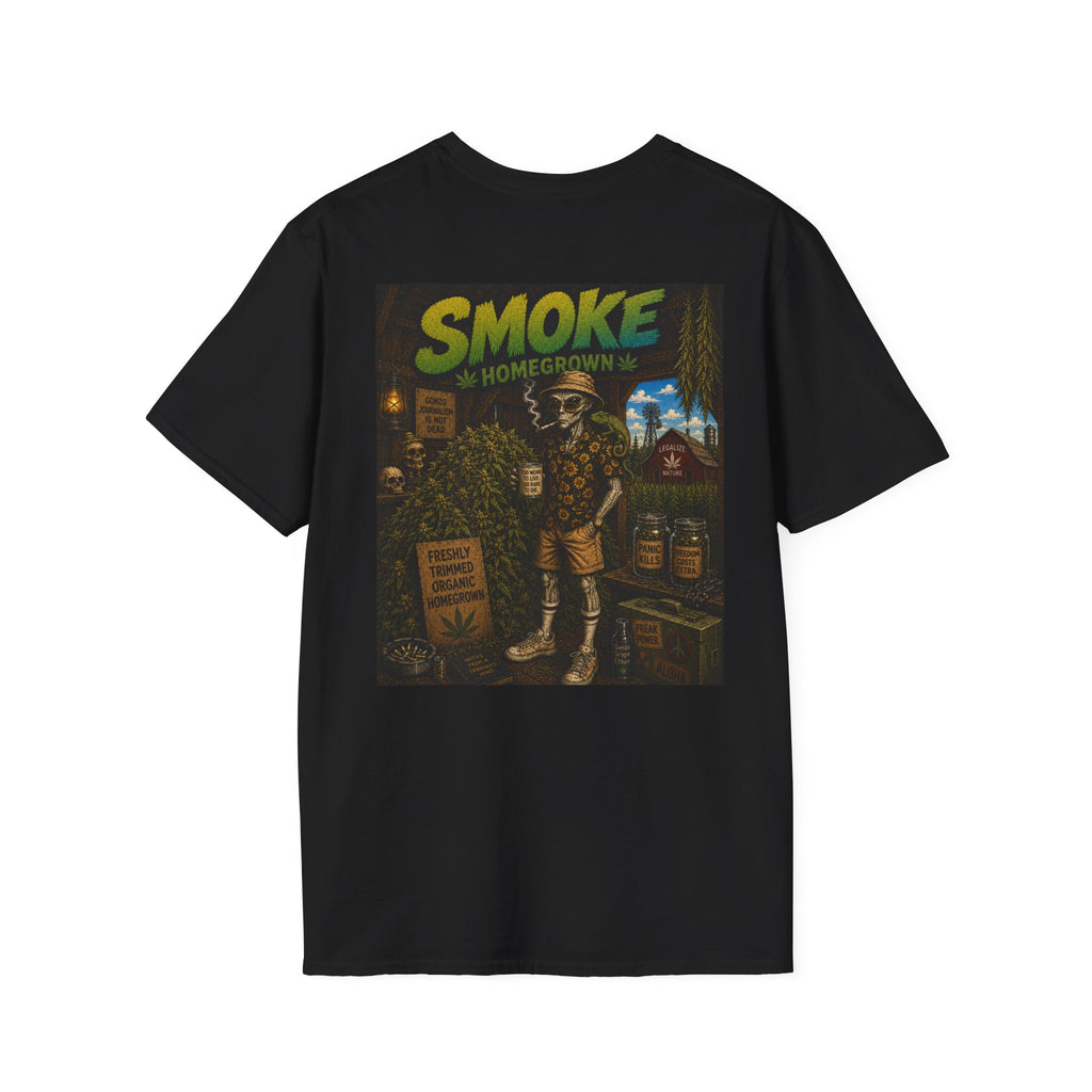 Smoke Grey Alien Graphic T-Shirt — Homegrown