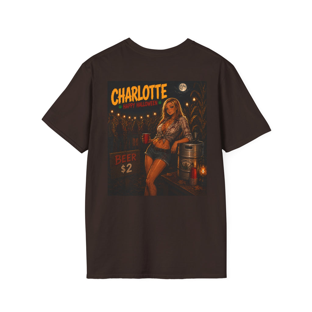 Charlotte Daisy Duke Vintage Halloween - Homegrown Graphic T-Shirt