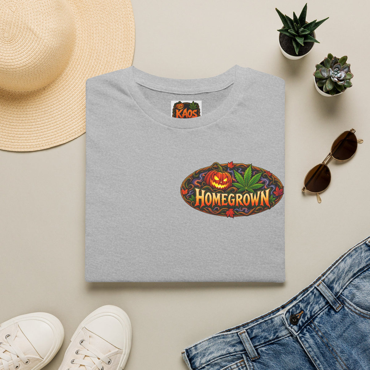 Smoke Reagan Vintage Halloween T-Shirt - Homegrown Graphic T-Shirt