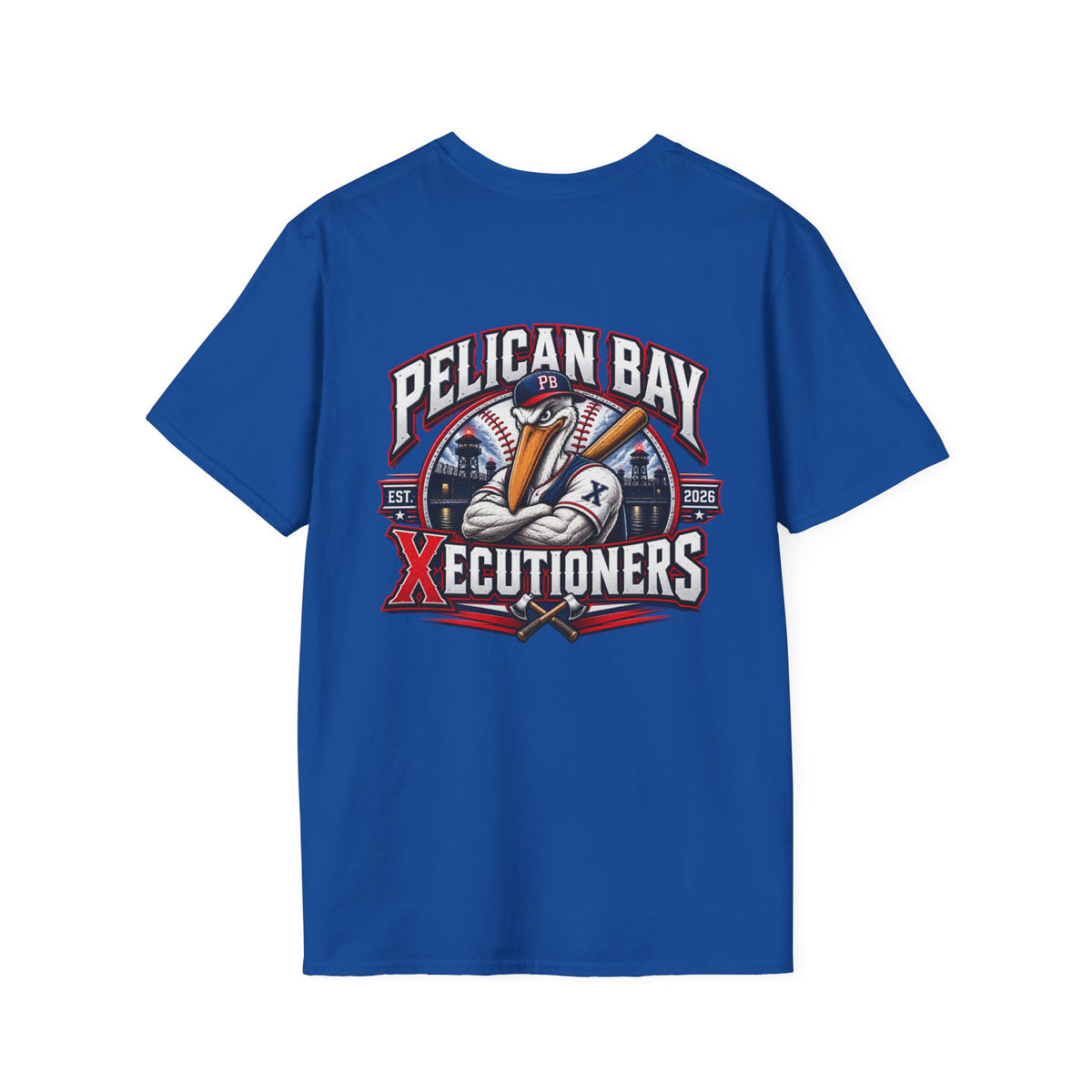 Pelican Bay Executioners Baseball T-Shirt — Hard Time Jerseys Baseball