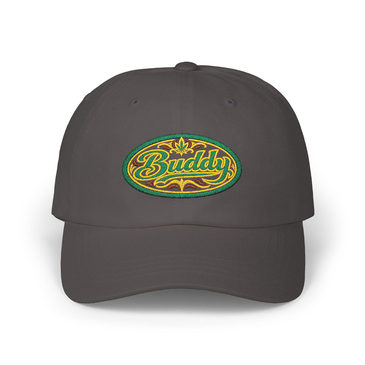 Buddy Embroidered Vintage Logo Hat-Homegrown