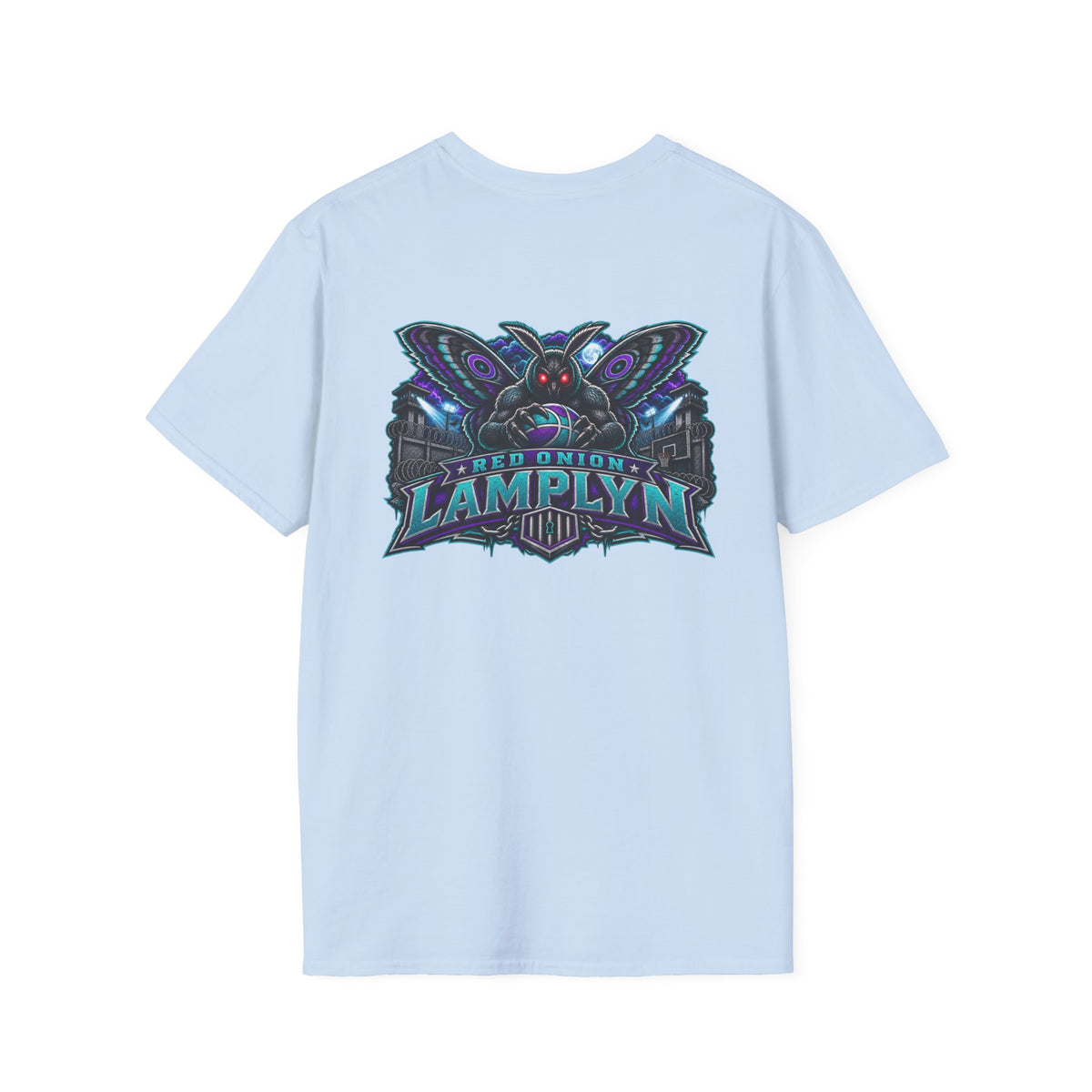 Red Onion Lamplyn Graphic T-Shirt-vintage basketball tee-retro basketball shirt-graphic basketball t-shirt-hard time jerseys