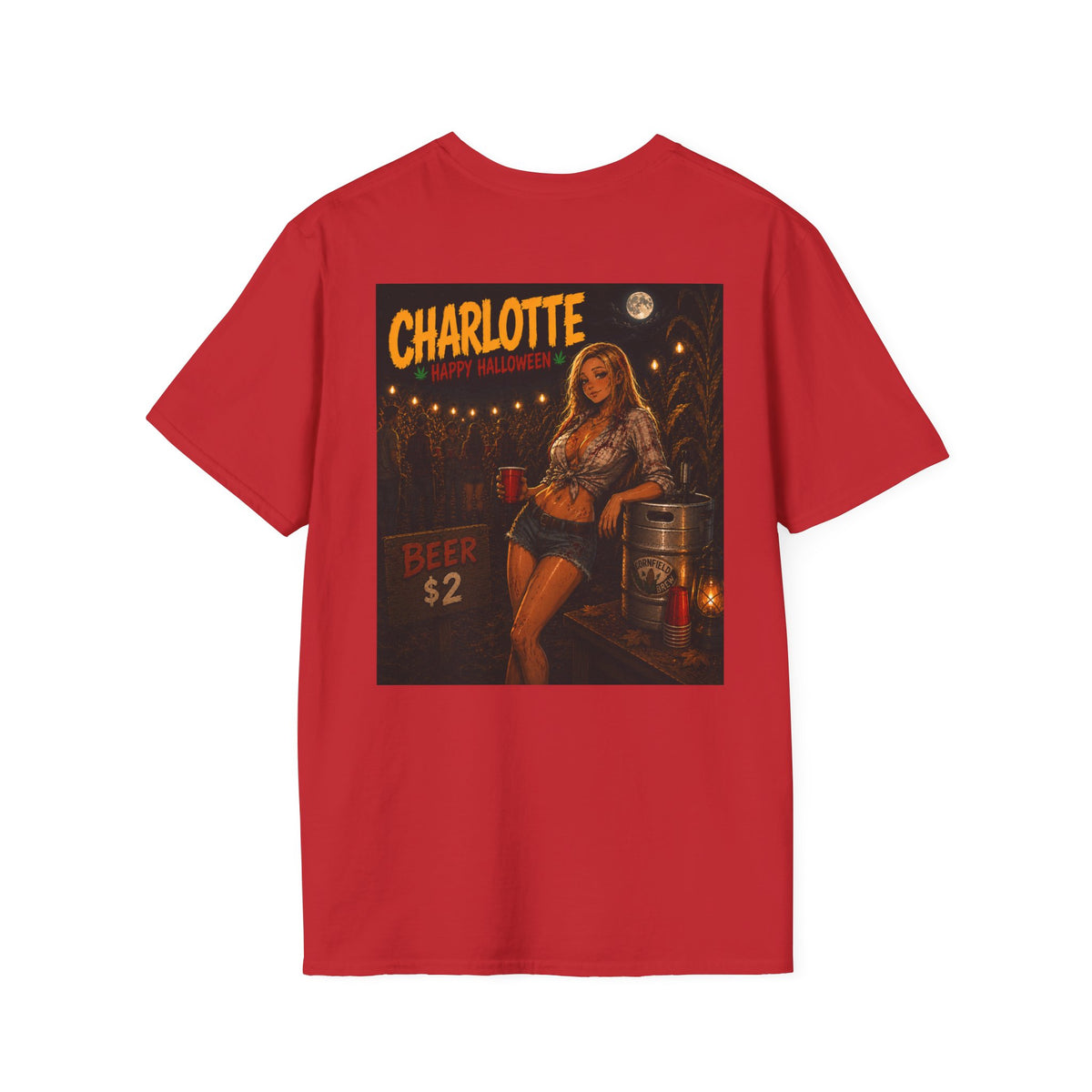 Charlotte Daisy Duke Vintage Halloween - Homegrown Graphic T-Shirt