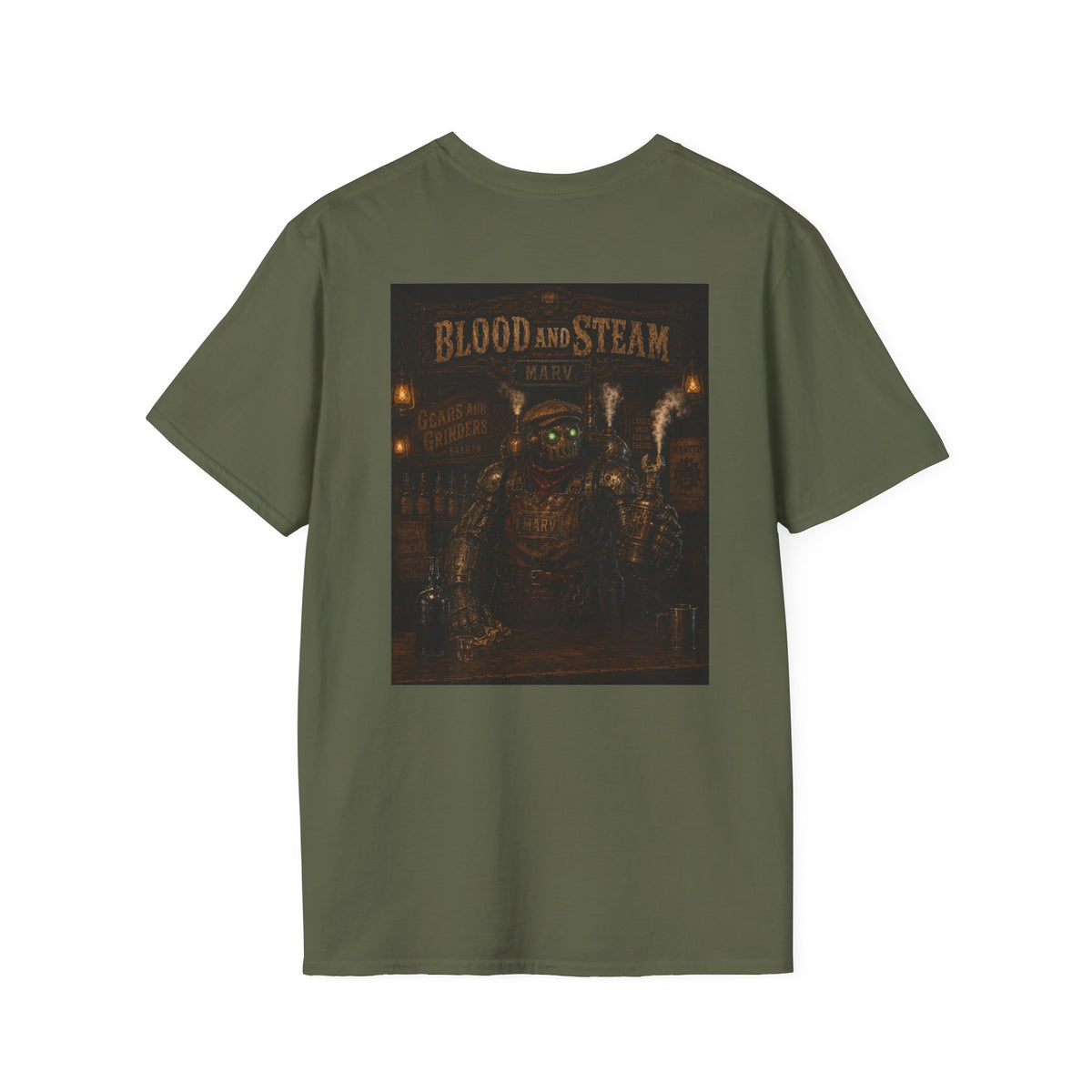 Marv Steampunk Graphic T-Shirt — Blood & Steam