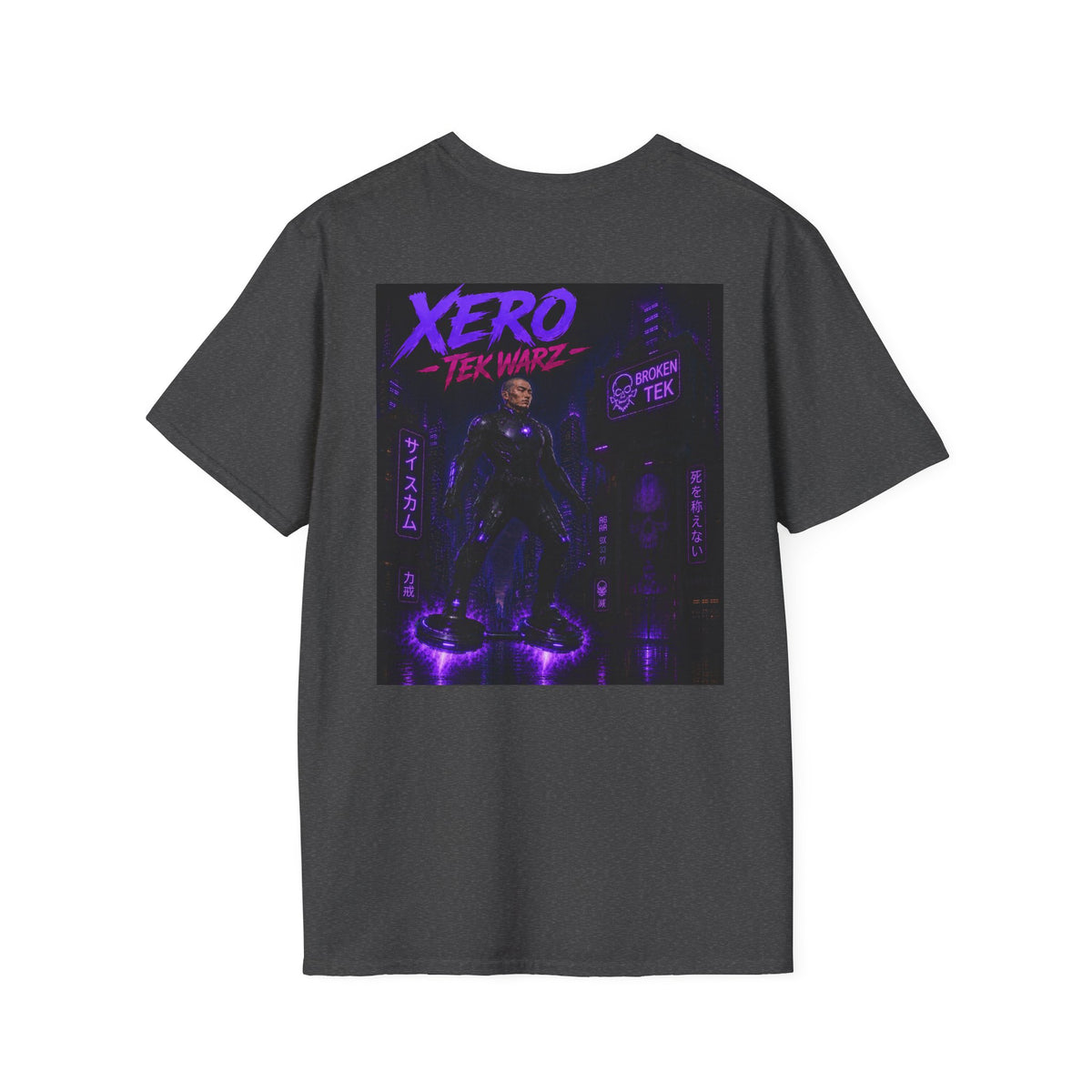 Xero Broken Tek Graphic T-Shirt - Tek Warz