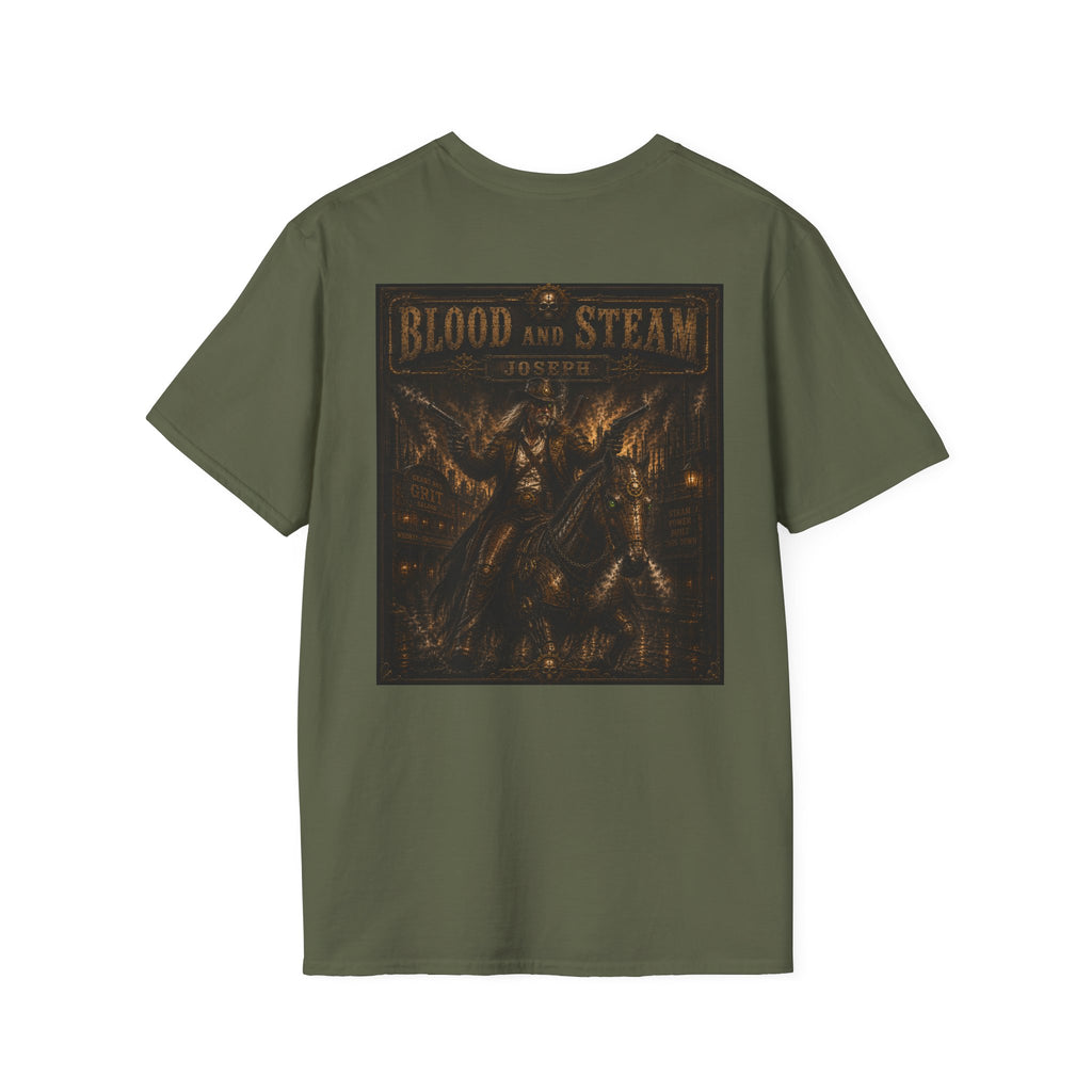 Joseph Steampunk Graphic T-Shirt — Blood & Steam