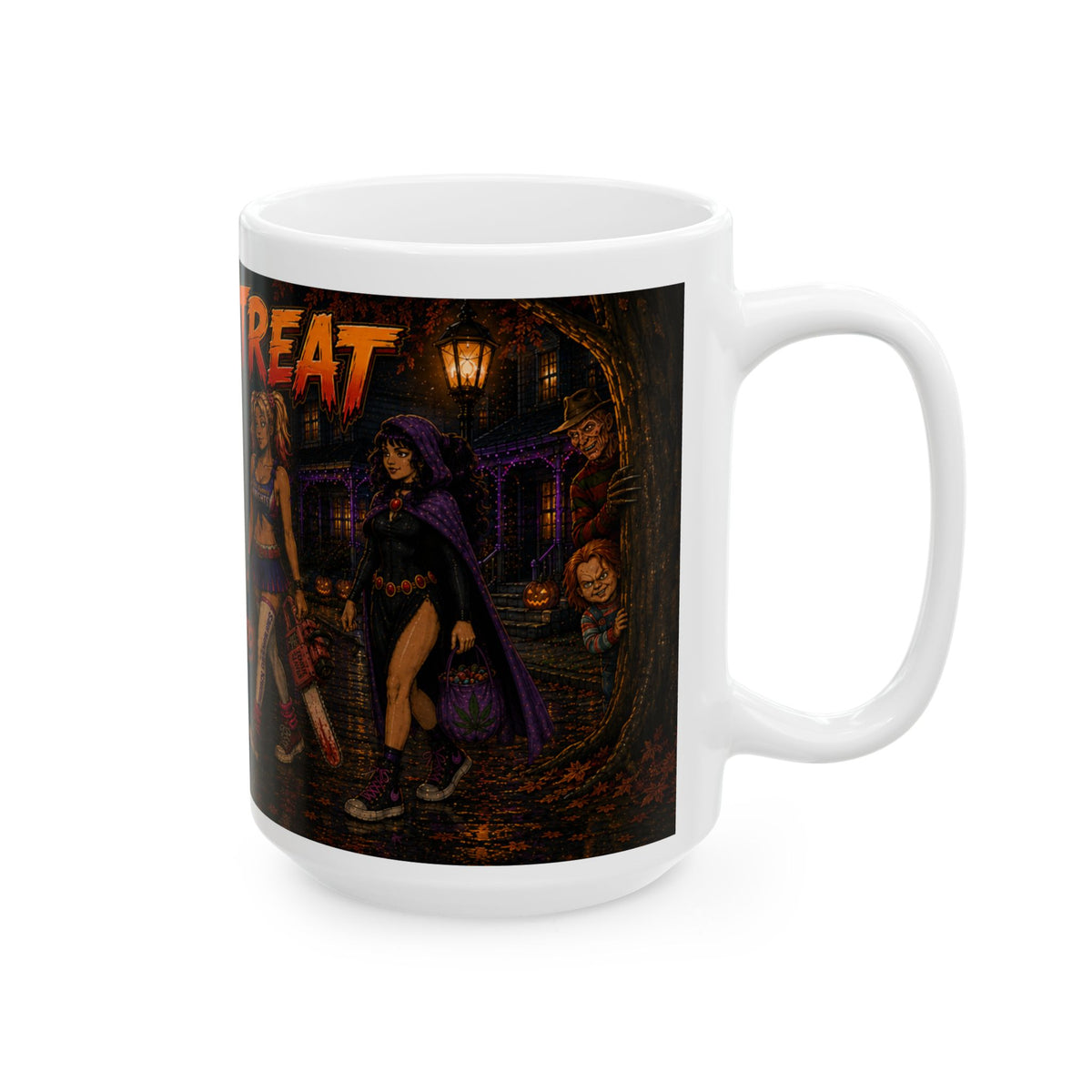 Homegrown Halloween Trick R' Treat Coffee Mug  (15oz)