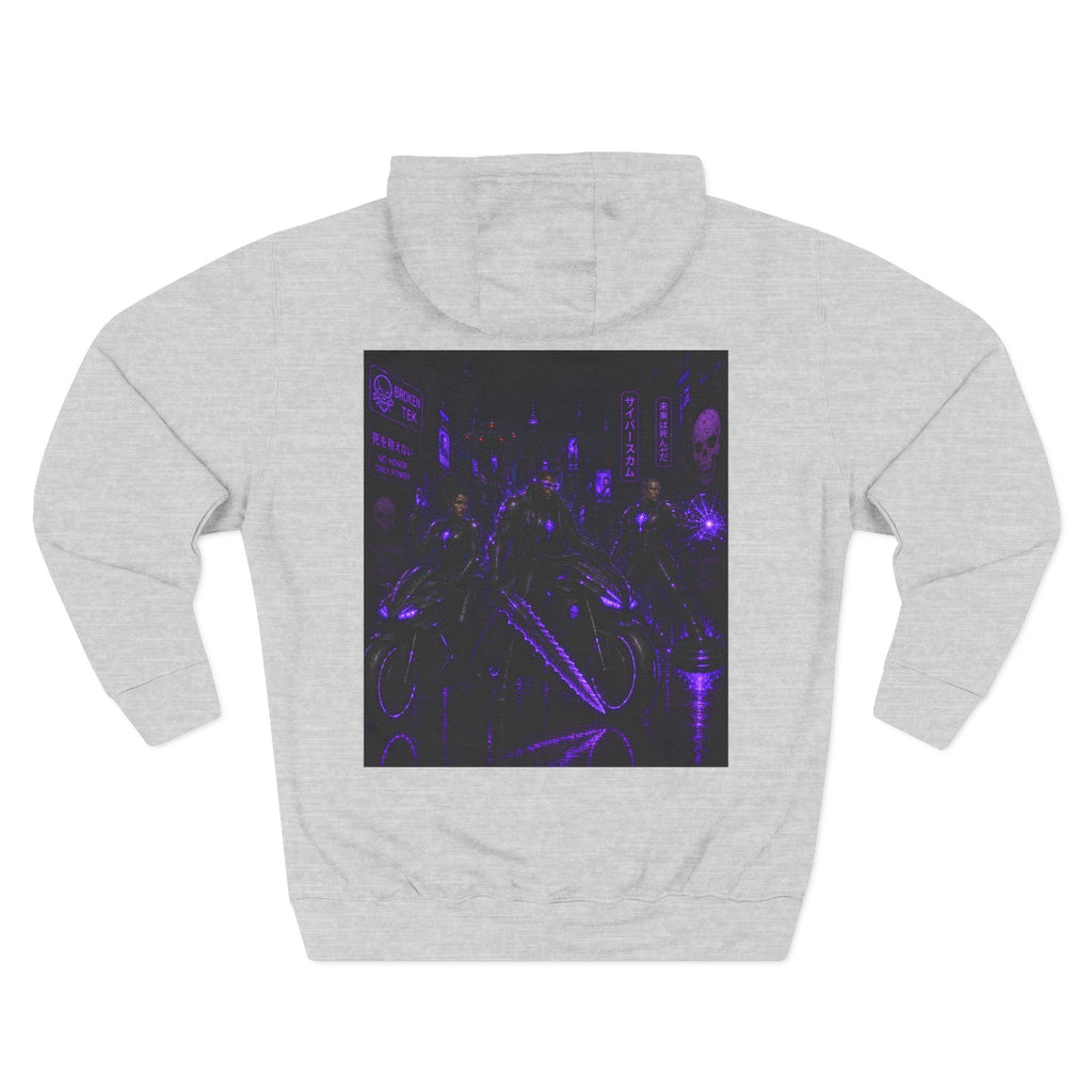 Broken Tek Grapgic Hoodie-Tek Wars