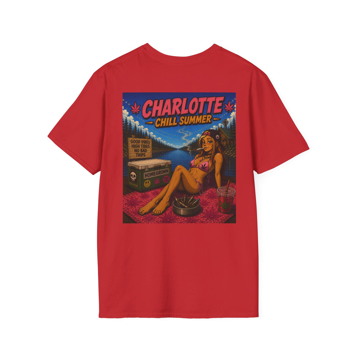 Charlotte Chill Summer - Graphic T-Shirt Homegrown
