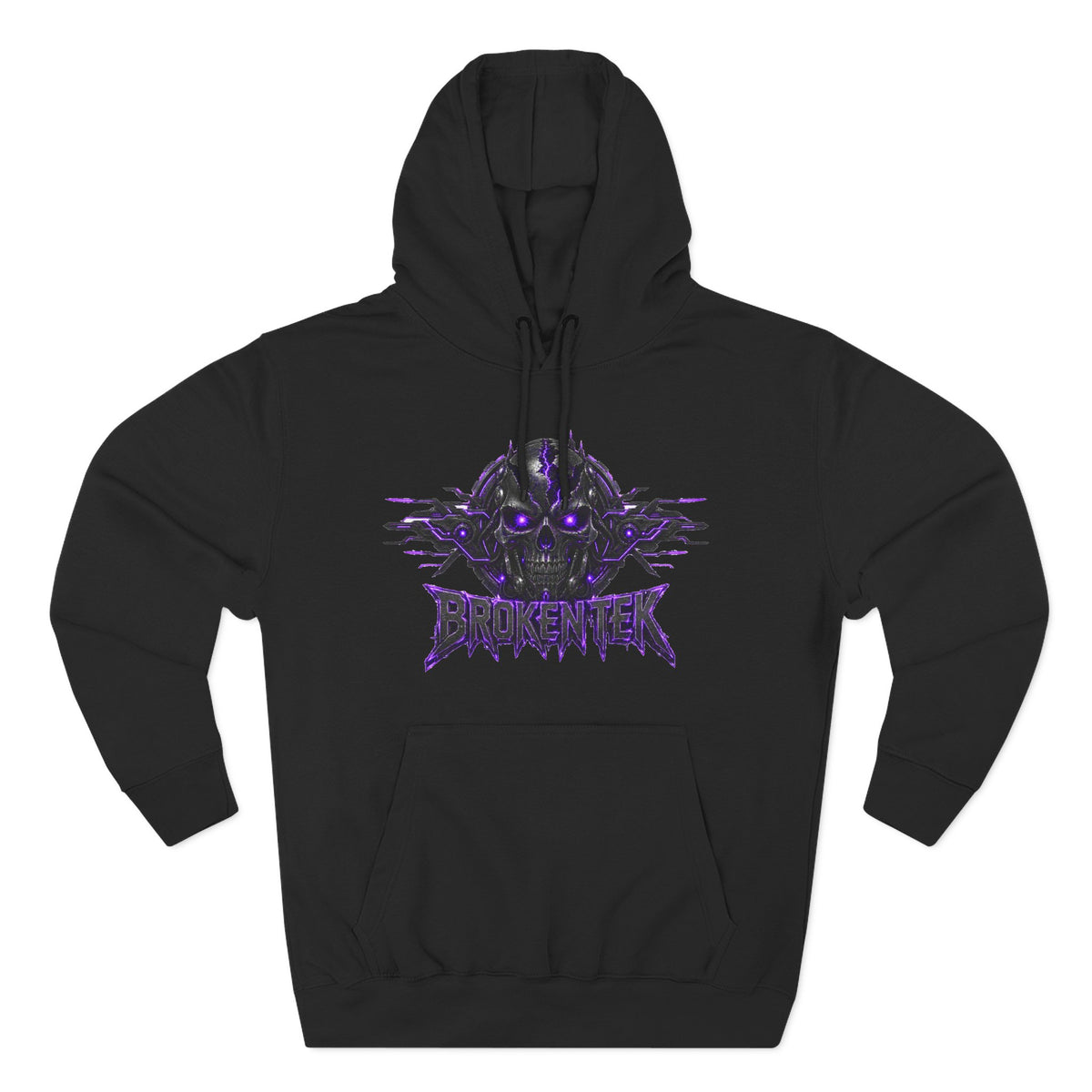 Xero Broken Tek Graphic Hoodie-Tek Wars