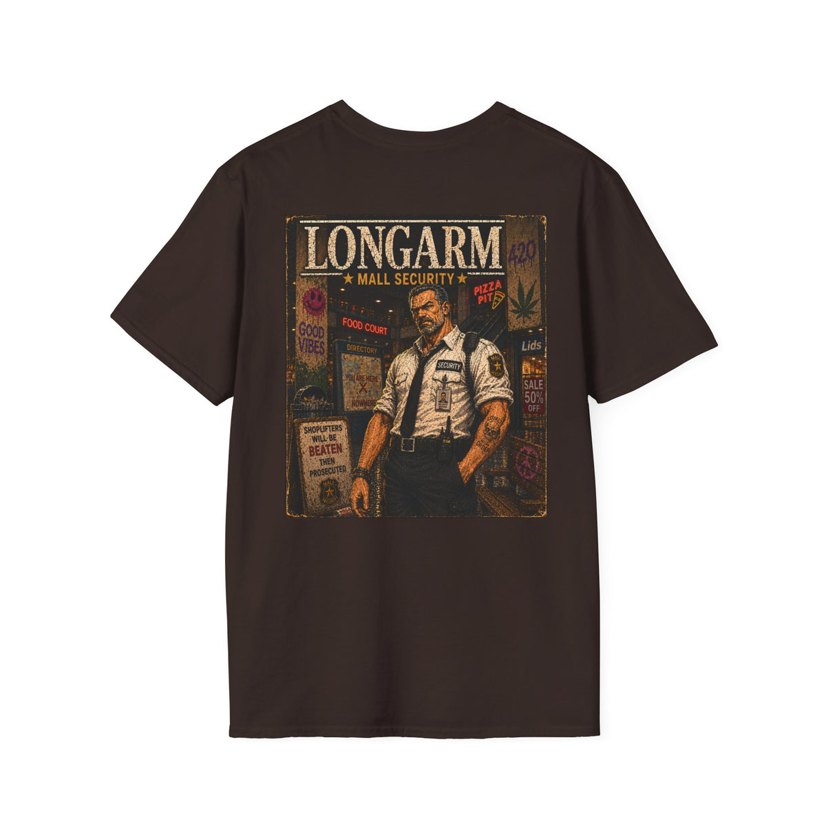 Longarm Mall Security Graphic T-Shirt - Mall Security