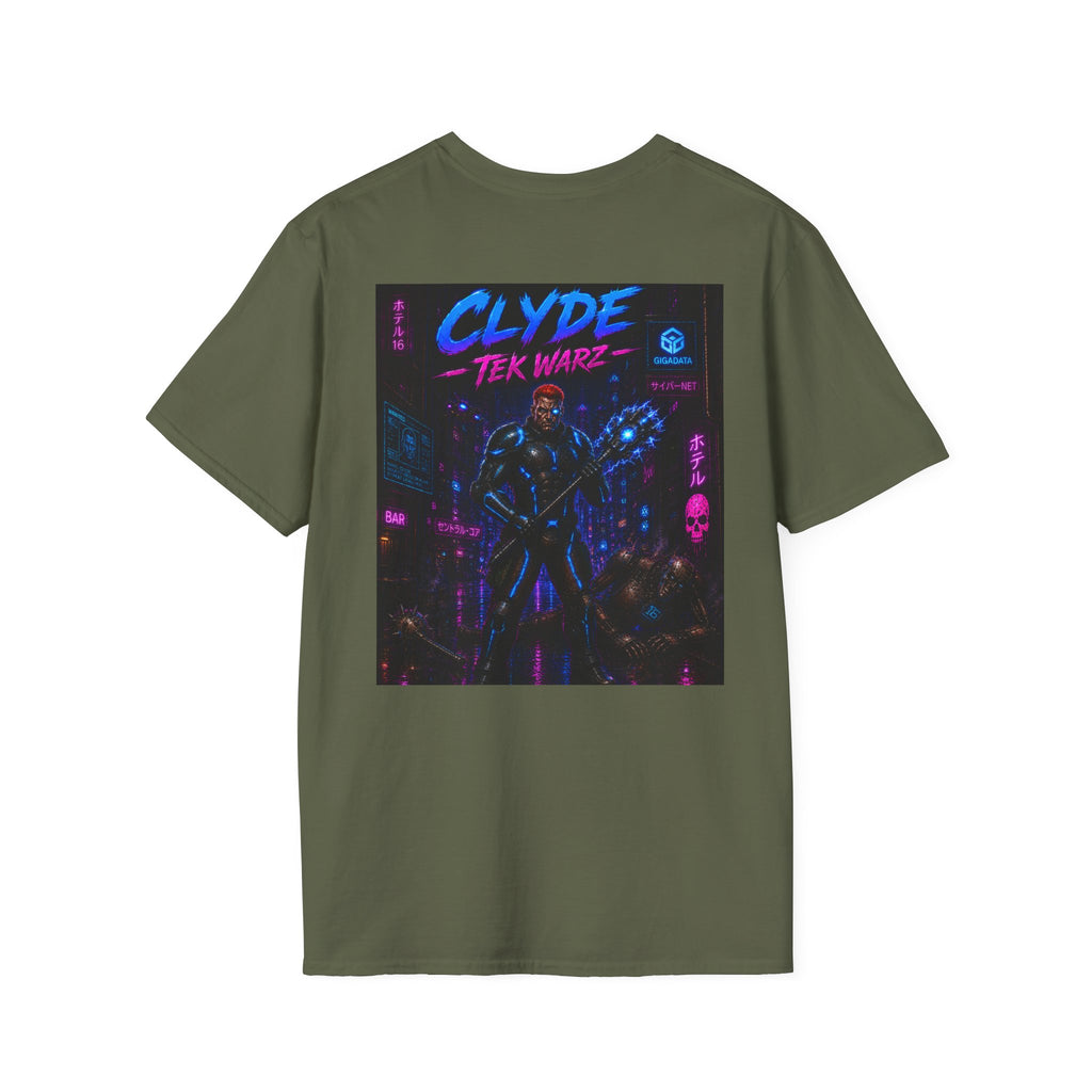 Clyde Tek Enforcement Agency Graphic T-Shirt - Tek Warz