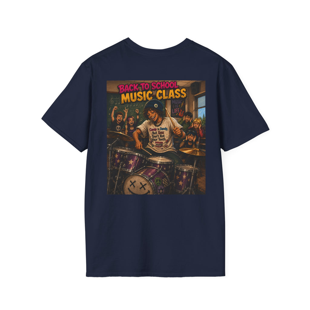 Roach Music - Back to School - Graphic T-Shirt Homegrown