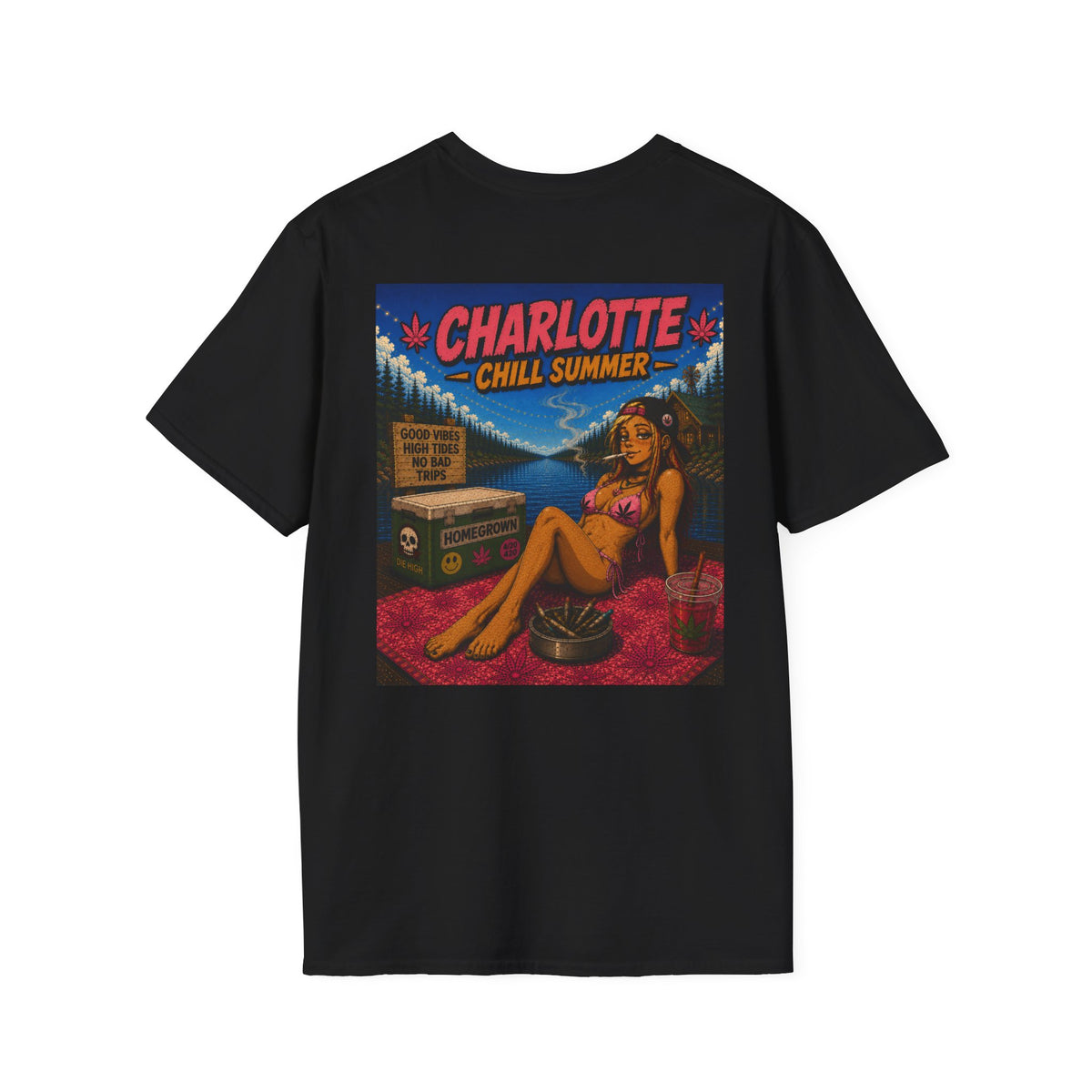 Charlotte Chill Summer - Graphic T-Shirt Homegrown