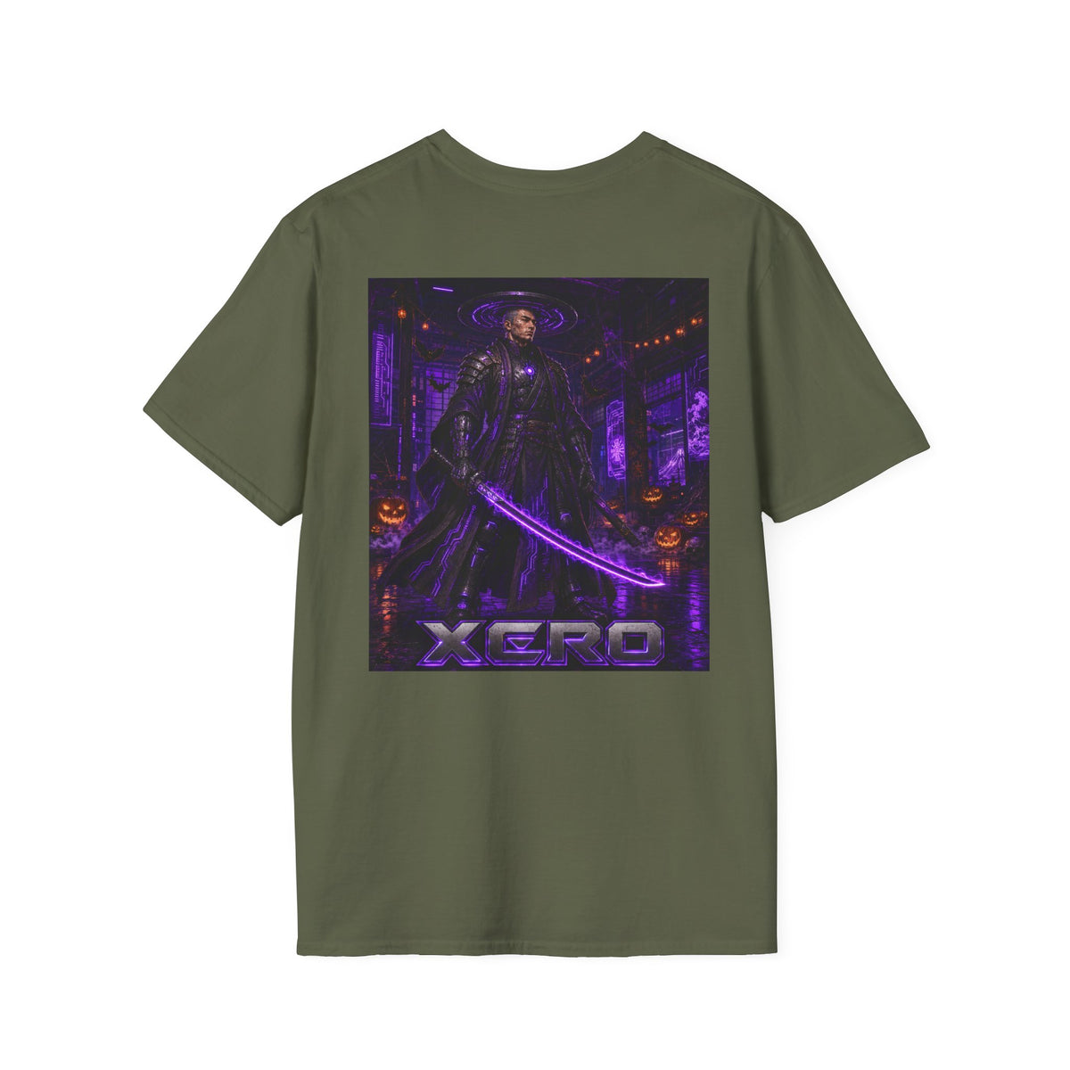 Xero Samurai Vintage Halloween T Shirt - Tek Warz T Shirt