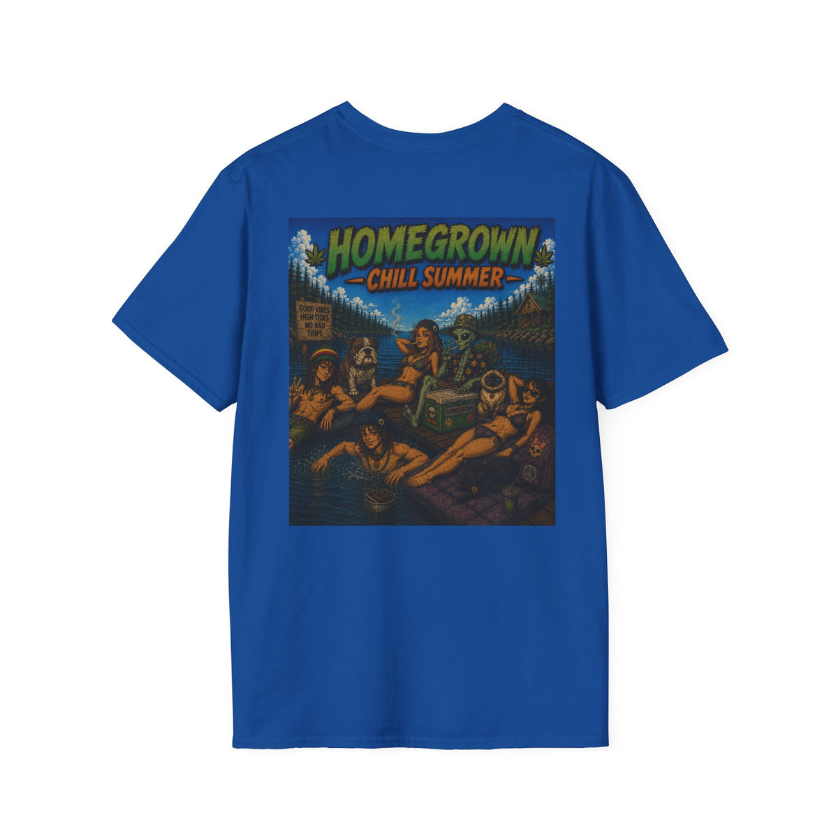 Chill Summer-Graphic T Shirt Homegrown