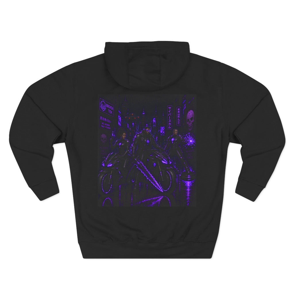 Broken Tek Grapgic Hoodie-Tek Wars