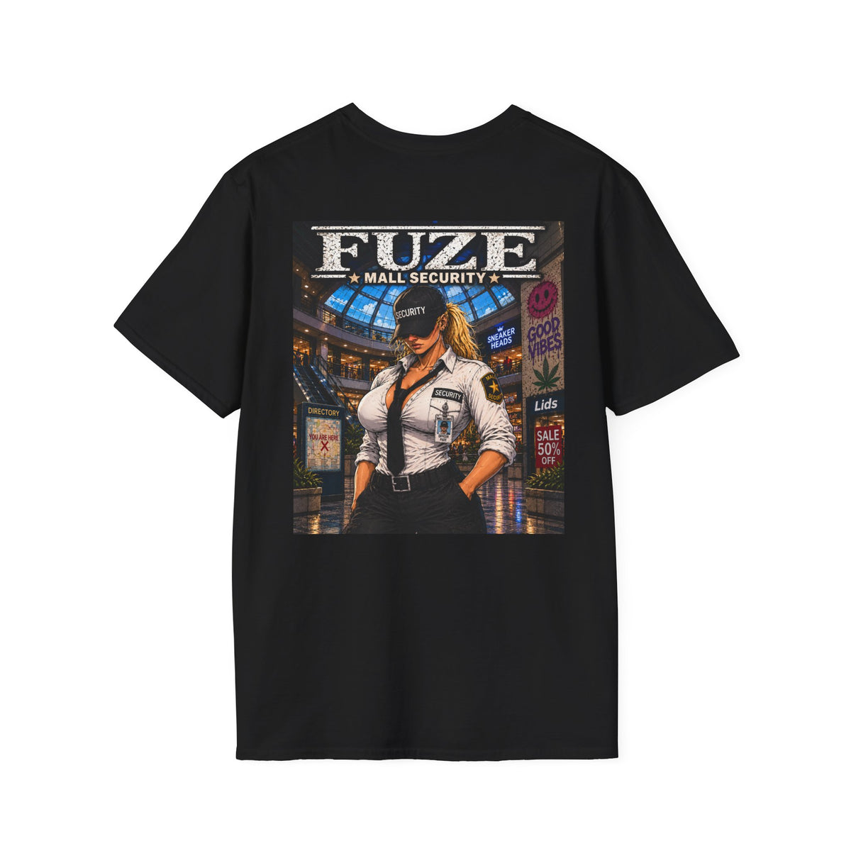 Fuze Mall Security Graphic T-Shirt - Mall Security