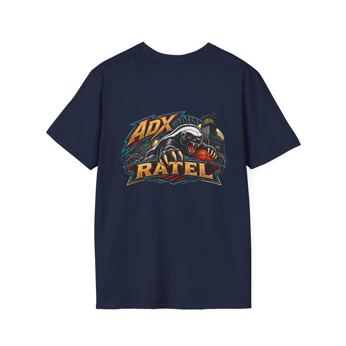 ADX Ratel Basketball Graphic T-Shirt-tee-shirt-basketball shirt-hard time jerseys-team shirt