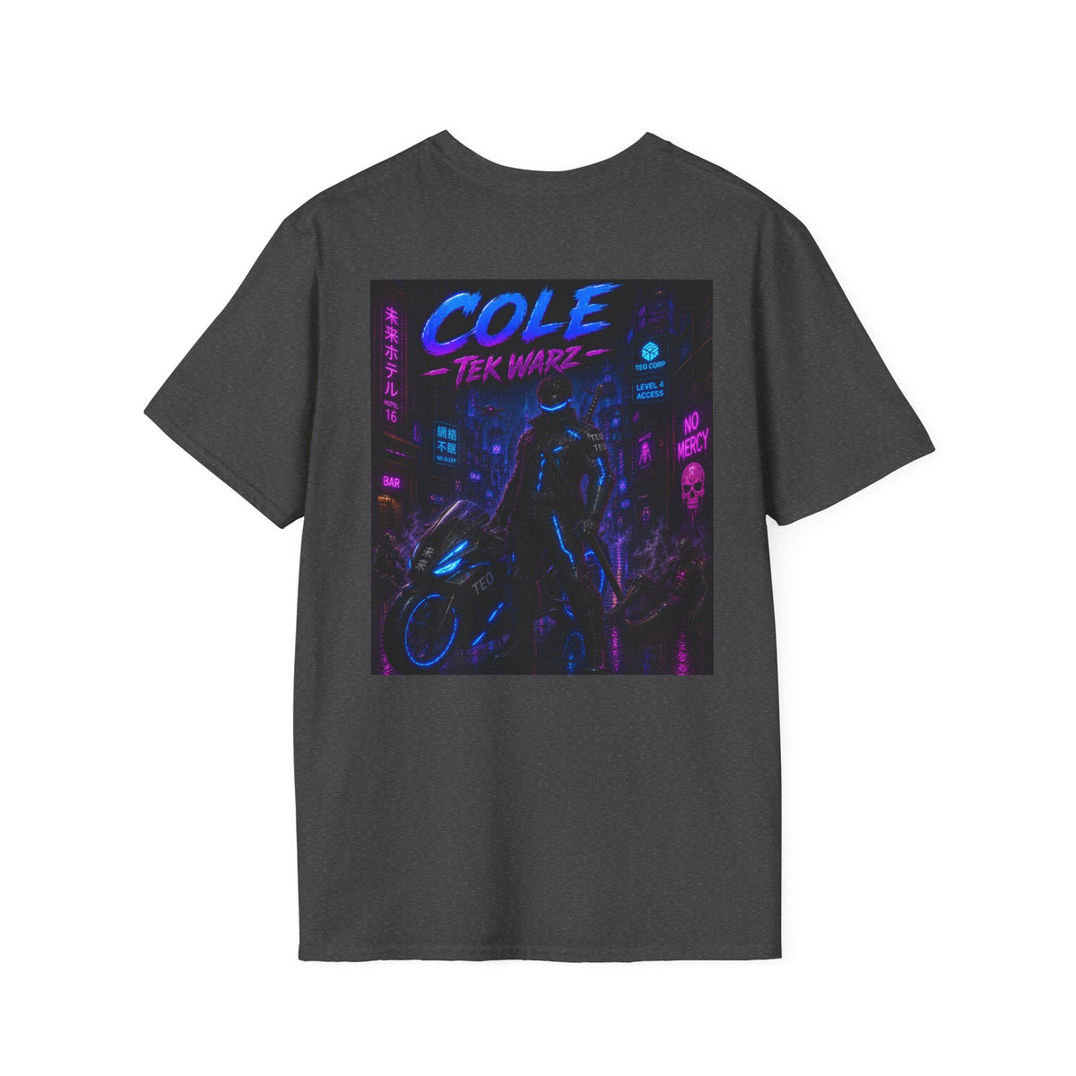 Cole Tek Enforcement Agency Graphic T-Shirt - Tek Warz