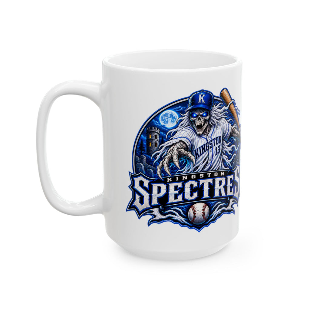 Kingston Spectres Baseball Coffee Cup - Hard Time Jerseys Mug (15oz)