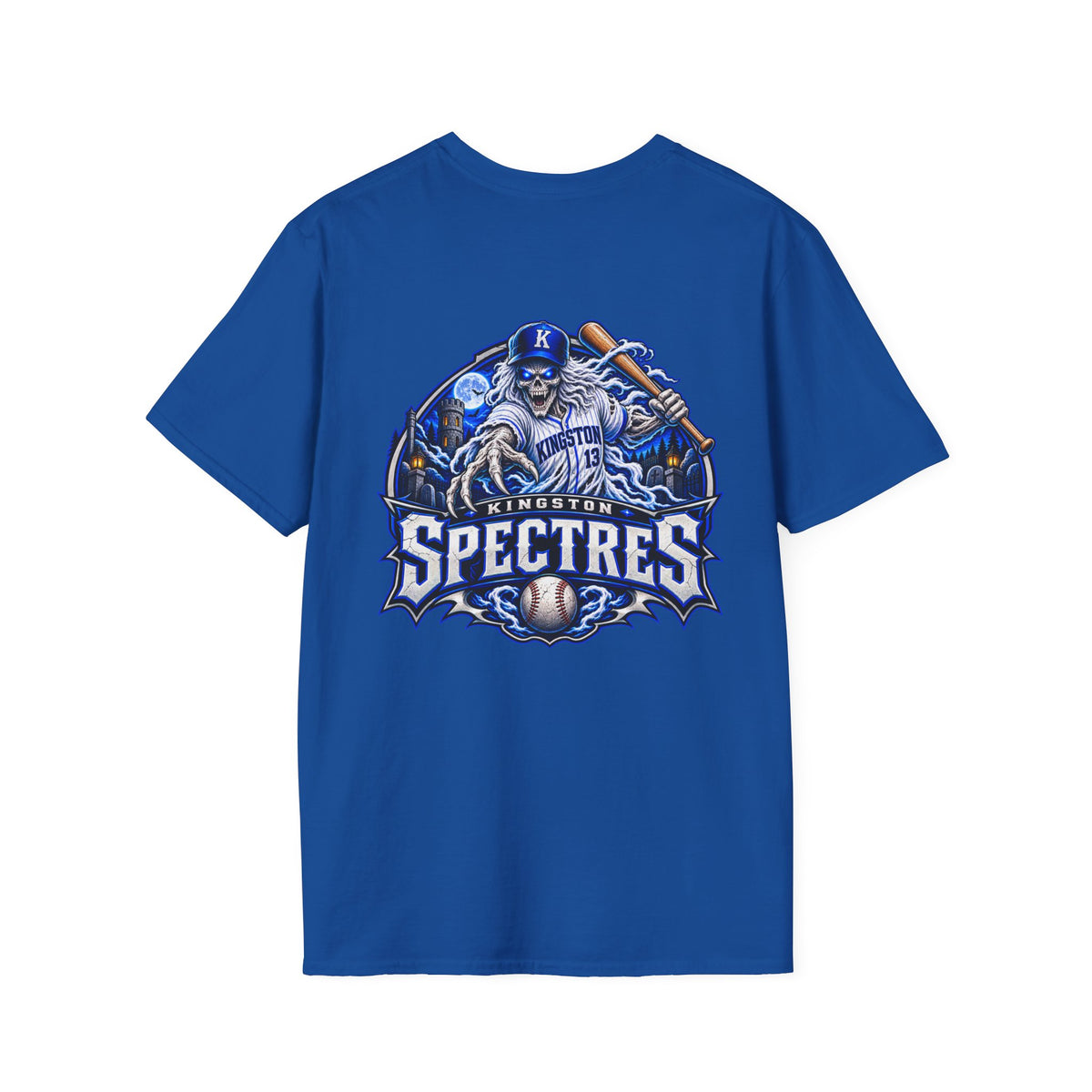 Kingston Spectres Baseball T-Shirt - Hard Time Jerseys Baseball