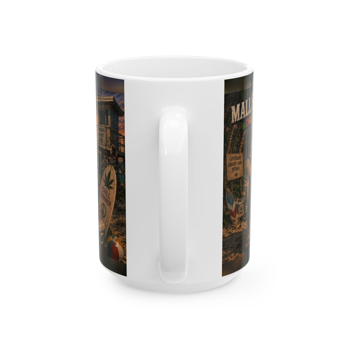 Mall Security Chill Summer Coffee Mug (15oz)