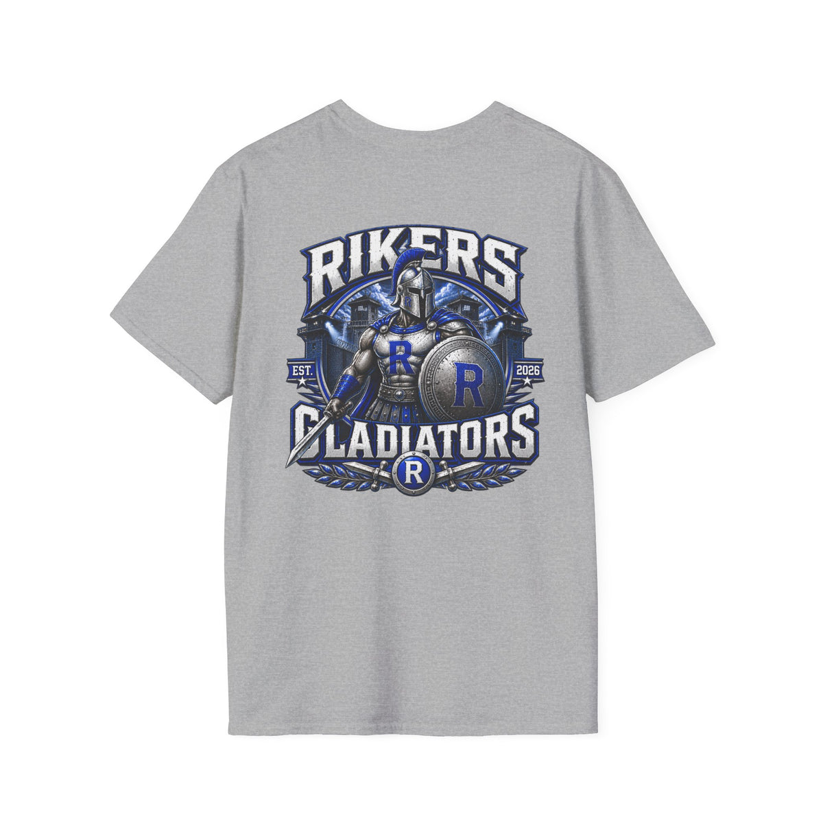 Rikers Gladiators Baseball T-Shirt — Hard Time Jerseys Baseball