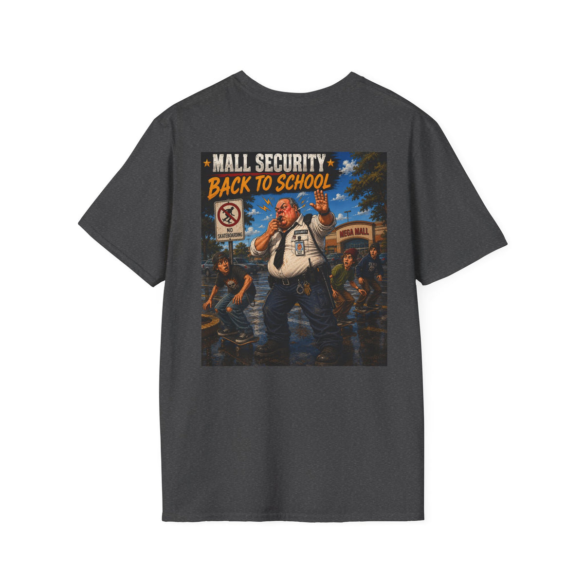 Brass Back to School - Graphic T-Shirt Mall Security