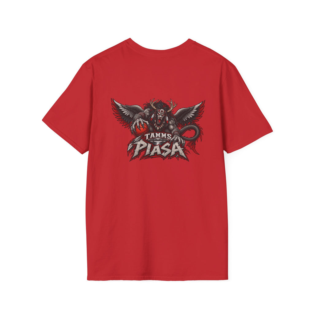 Tamms Piasa Graphic Basketball T-Shirt-vintage basketball tee-retro basketball shirt-graphic basketball t-shirt-hard time jerseys