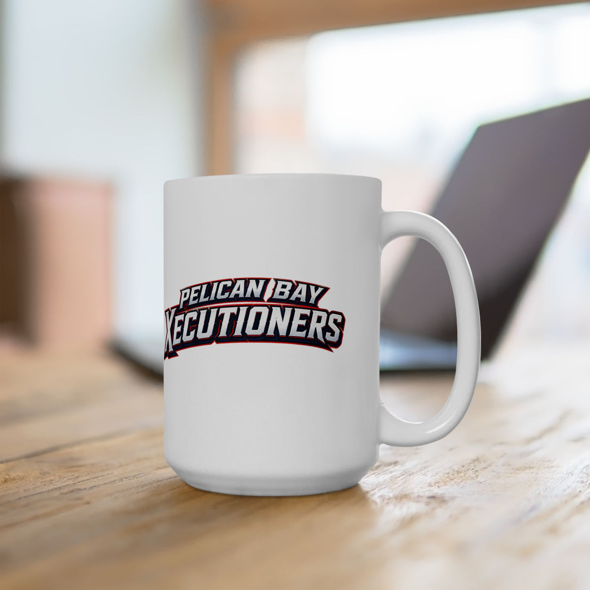 Pelican Bay Xecutioners Baseball Coffee Mug — Hard Time Jerseys Coffee Cup (15oz)