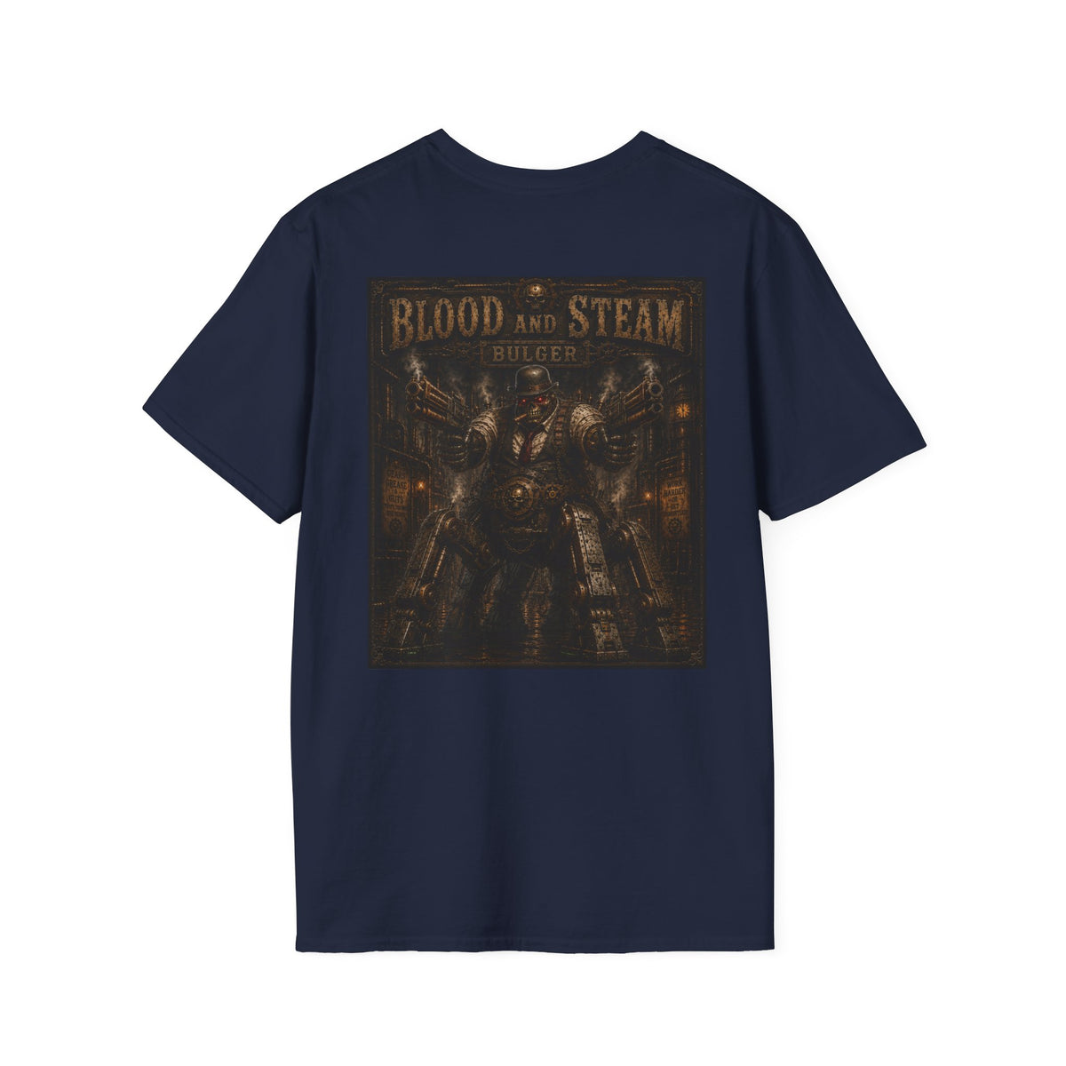 Bulger Steampunk Graphic T-Shirt - Blood & Steam