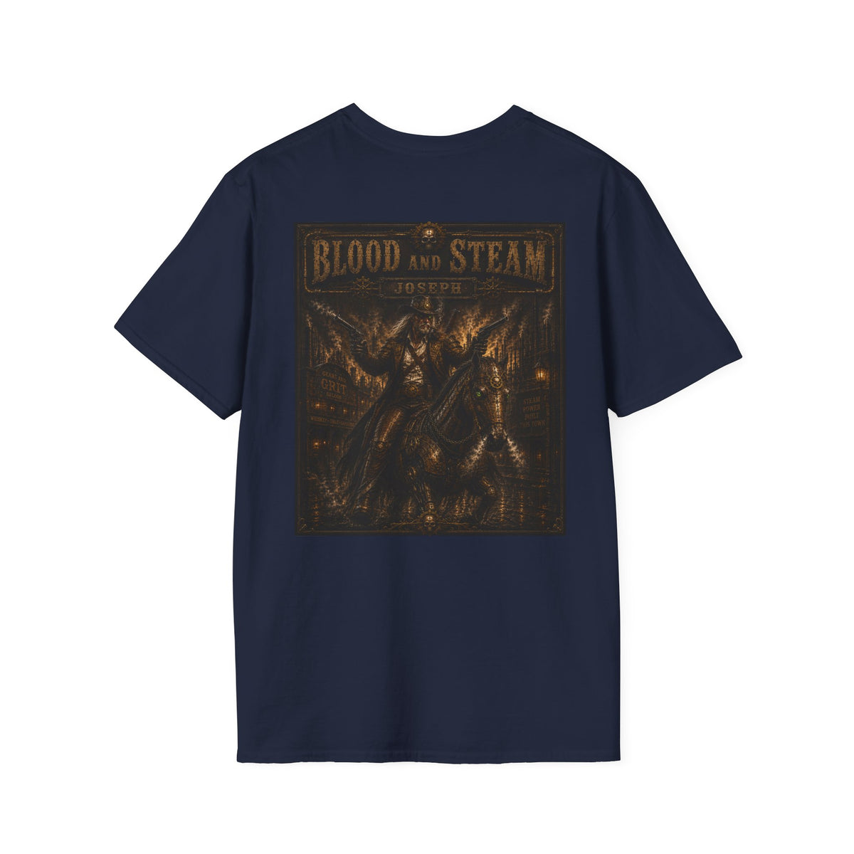 Joseph Steampunk Graphic T-Shirt — Blood & Steam