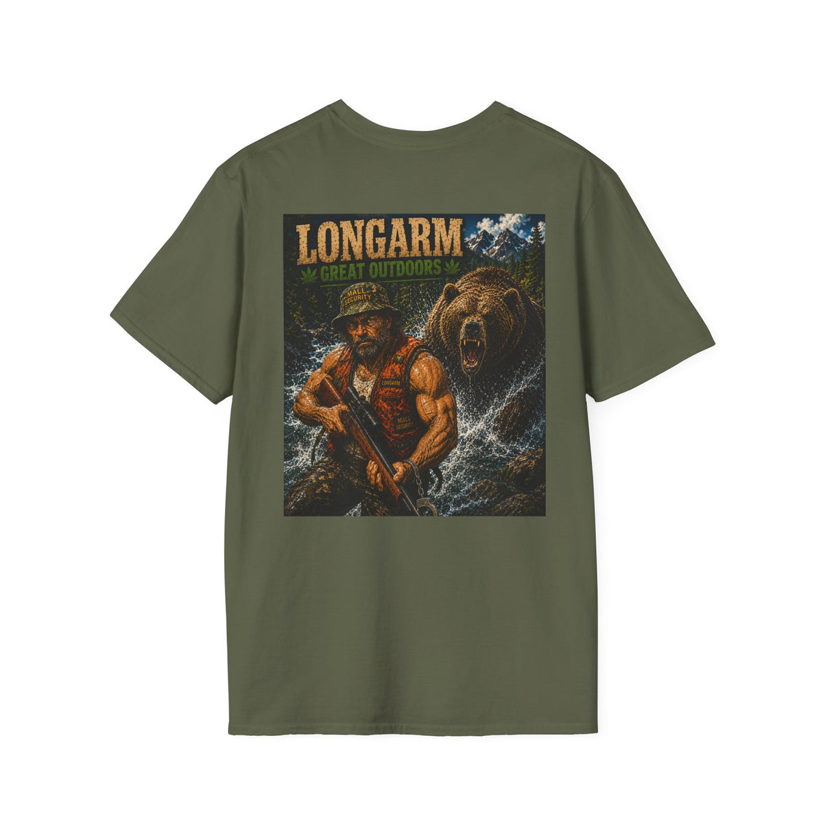 Longarm Great Outdoors - Graphic T-Shirt Mall Security