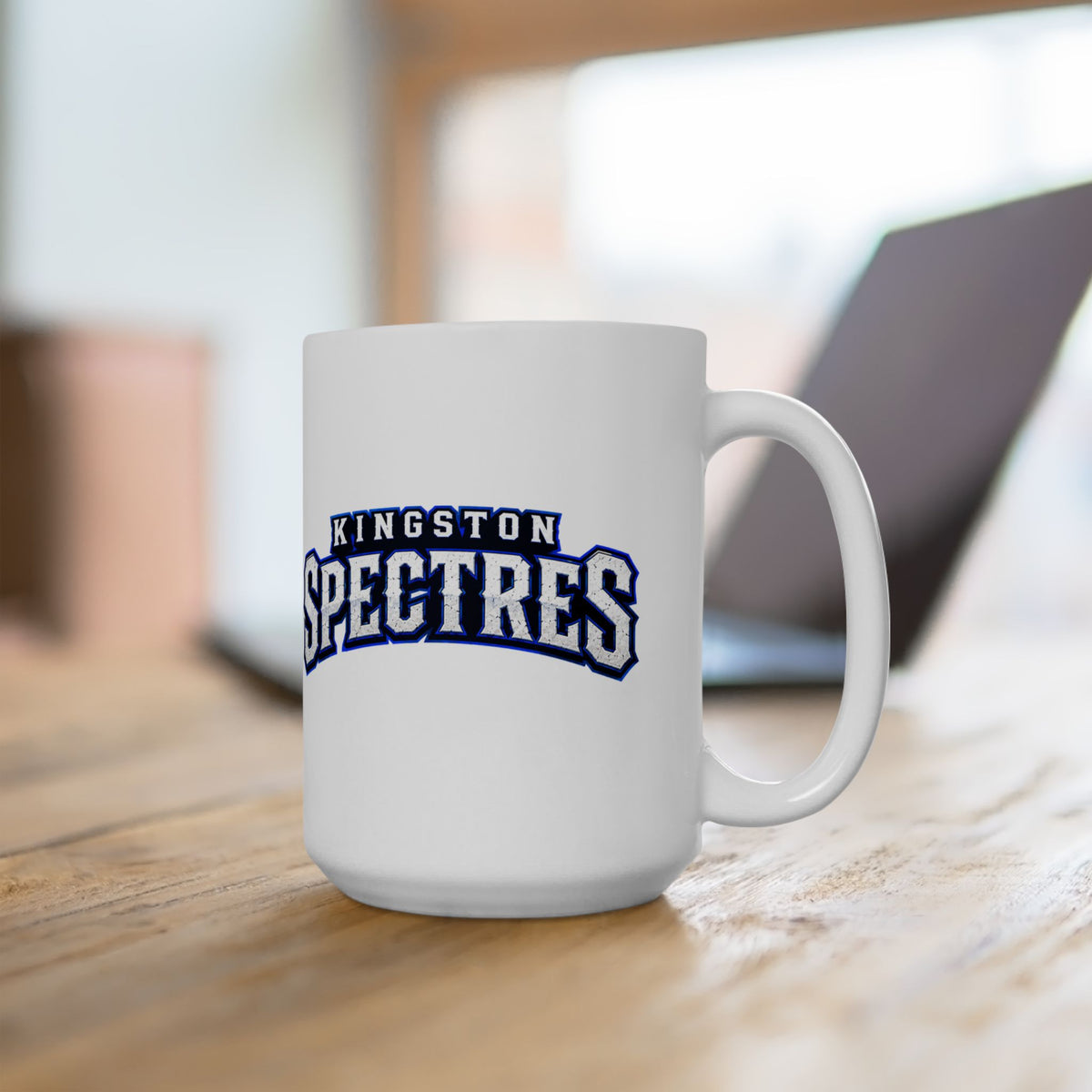 Kingston Spectres Baseball Coffee Cup - Hard Time Jerseys Mug (15oz)