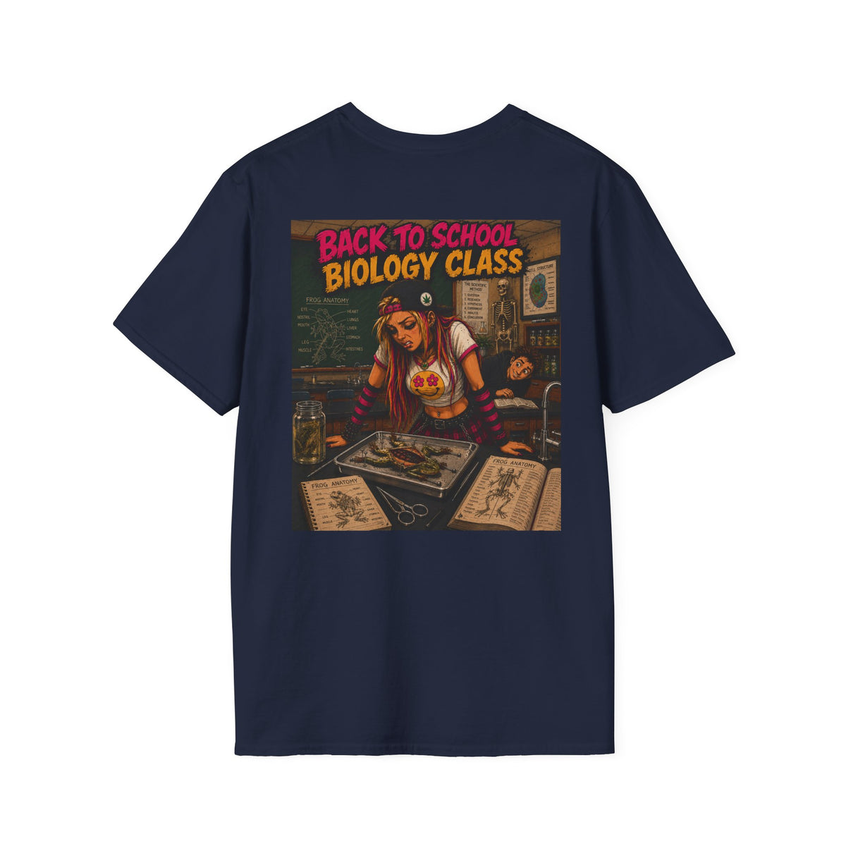 Charlotte Biology - Back to School - Graphic T-Shirt Homegrown