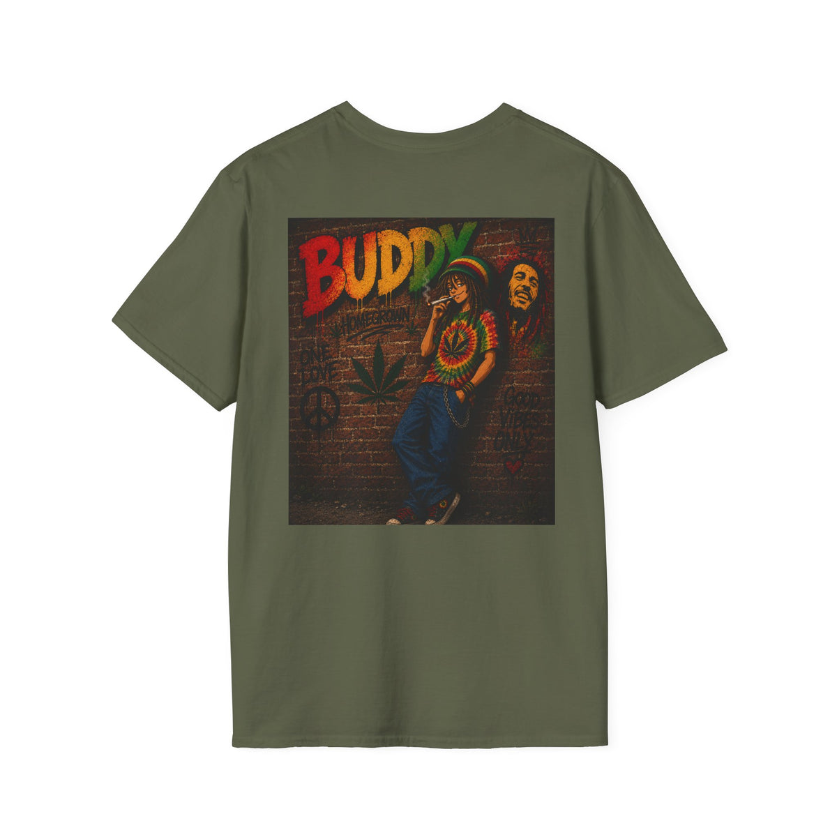 Buddy Graphic T‑Shirt — Homegrown