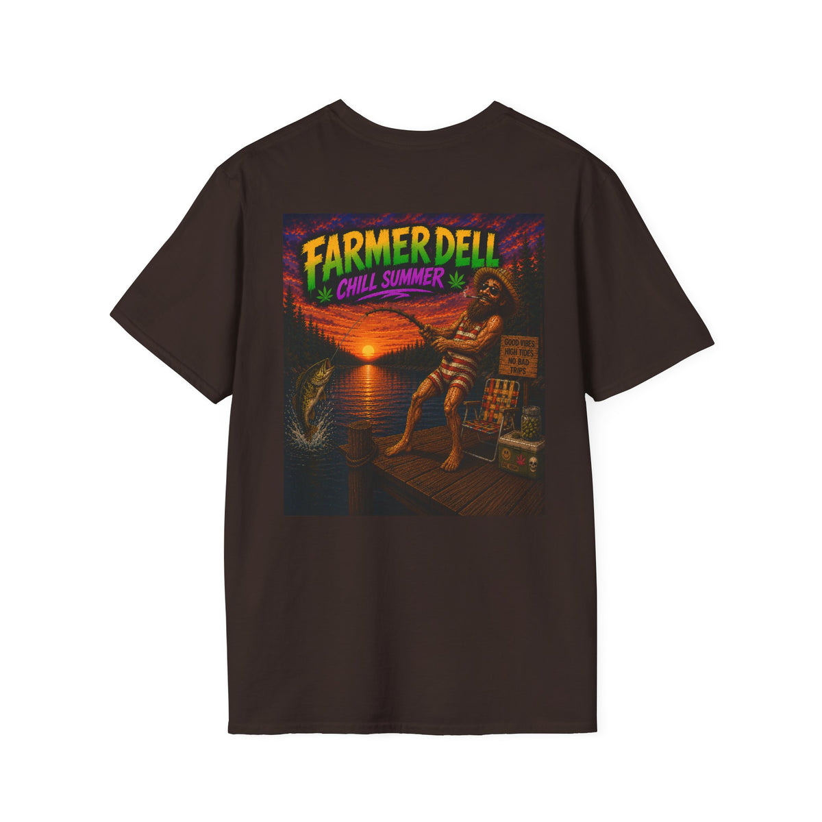 Farmer Dell Chill Summer - Graphic T-Shirt Homegrown