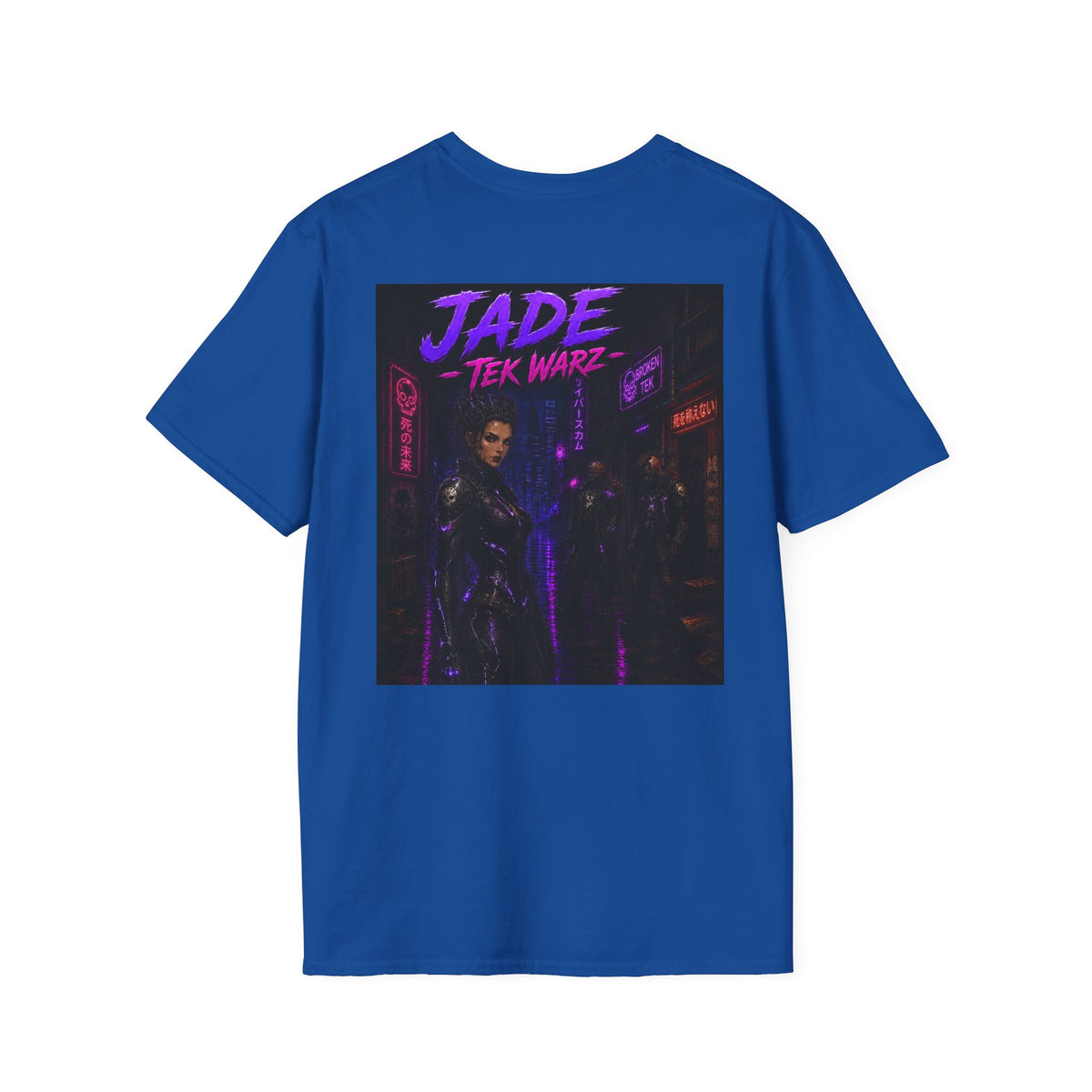 Jade Broken Tek Graphic T-Shirt - Tek Warz